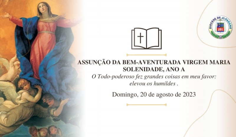 EVANGELHO DO DIA 20 DE AGOSTO 2023 - DOMINGO - LUCAS 1,39-56 